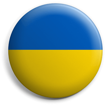Ukraine button badge