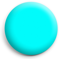 Cyan button badge